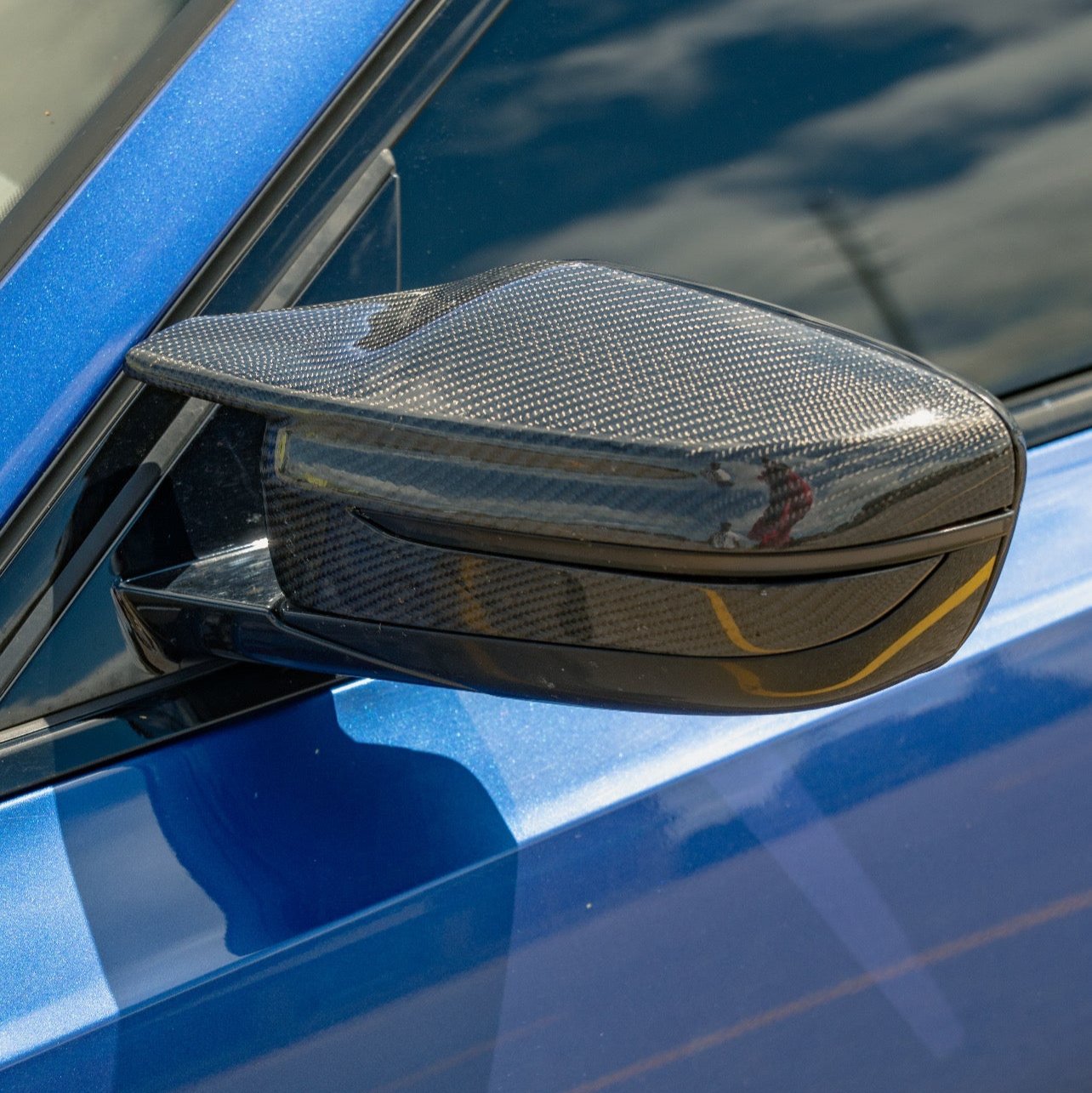 Carbon Fiber M Mirror Caps - G20 | G22 | G23 | G26 | G30 | G42