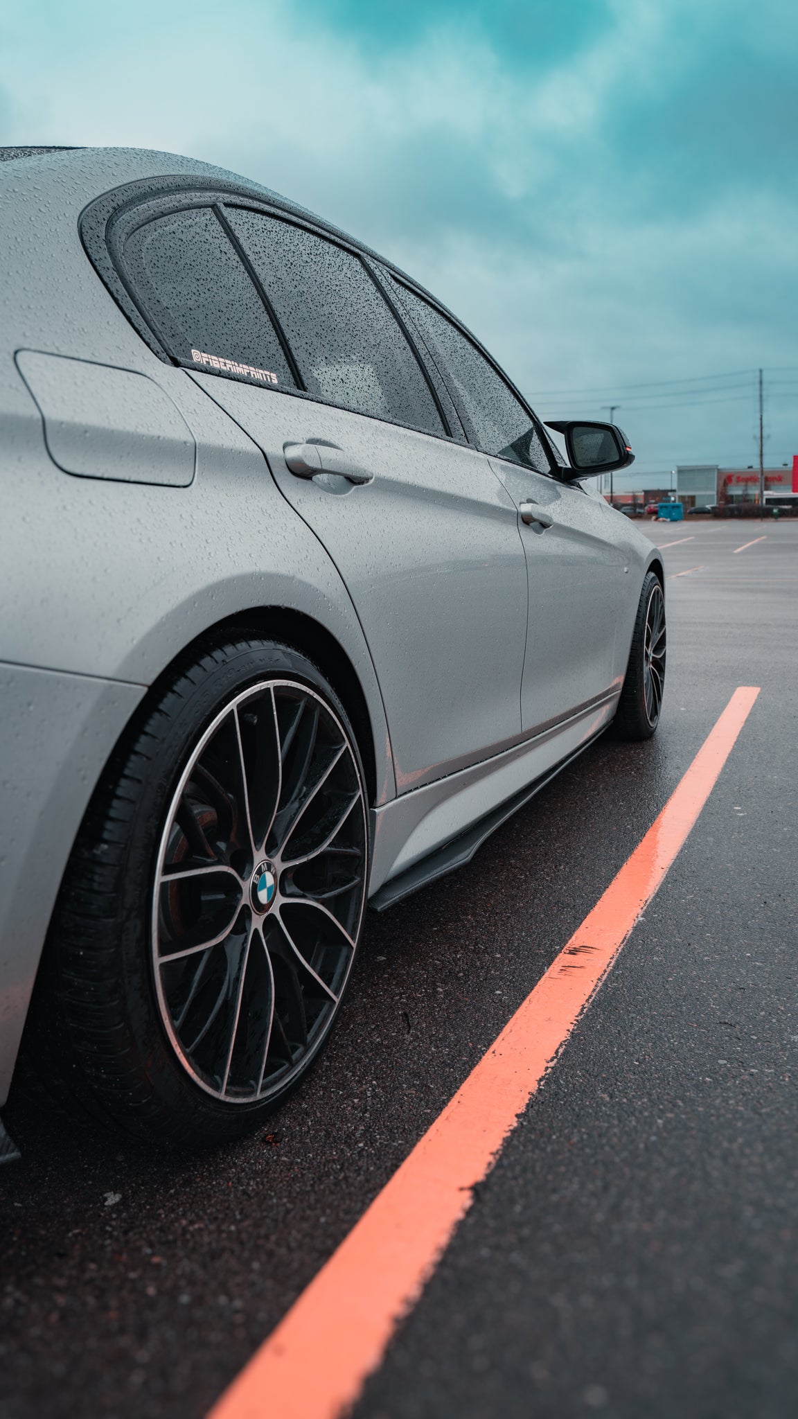 V1 Carbon Fiber Side Skirts | F30 3 Series | F3x 4 Series |