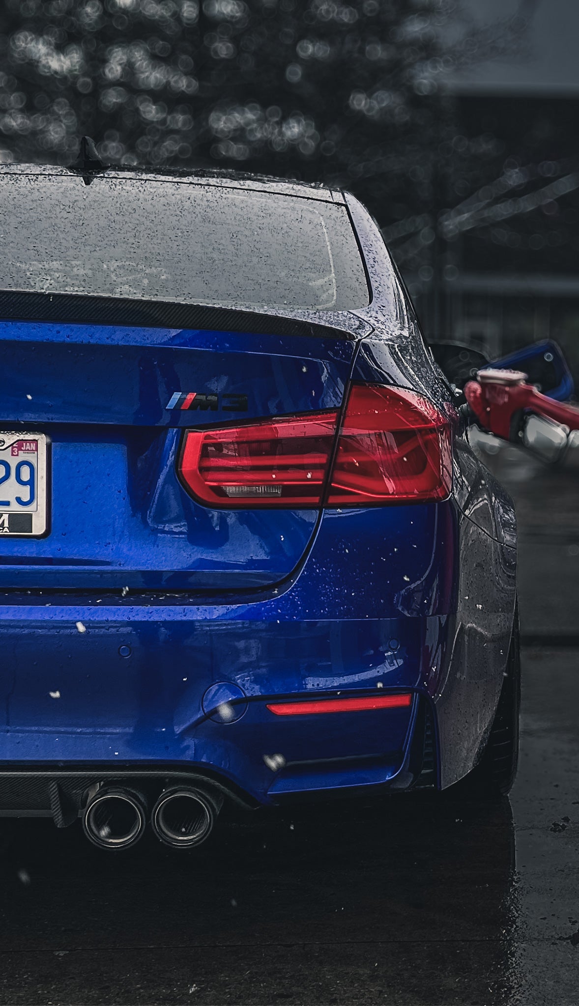 Gloss Black M3 Trunk Badge | F80 M3