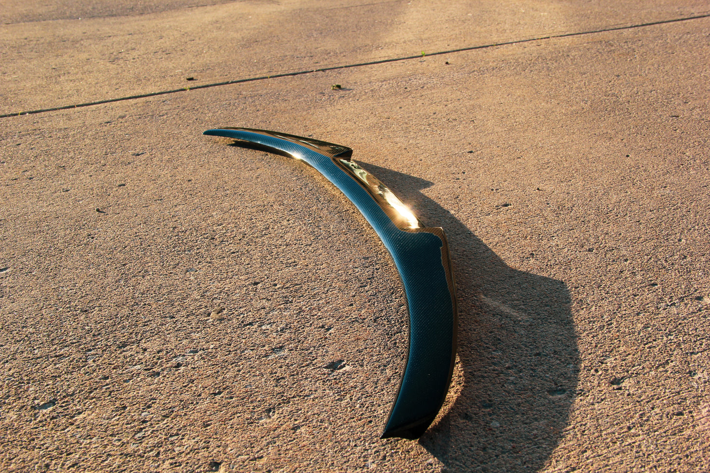 Carbon Fiber V Style BMW Trunk Spoiler (3 Series)