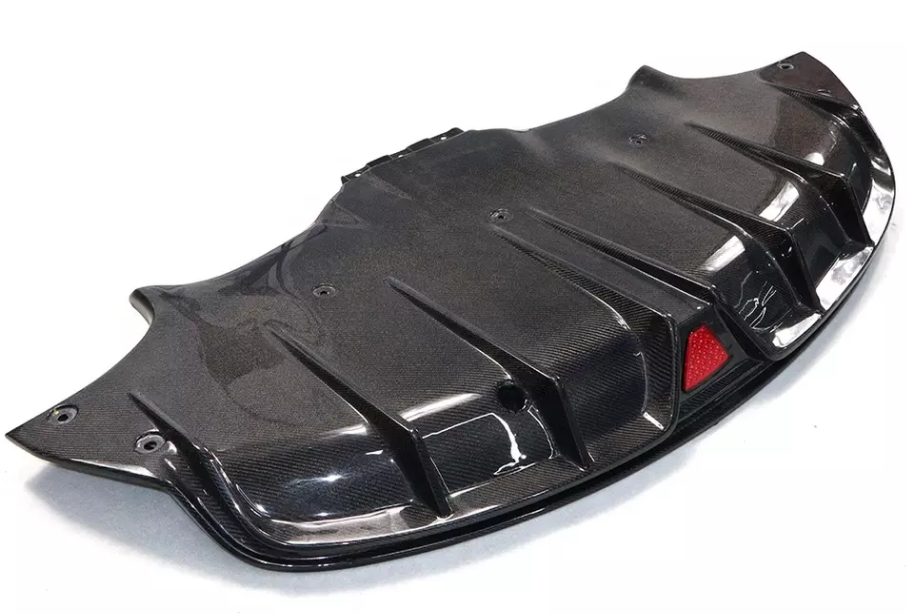 Tesla Model 3 Carbon Fiber Diffuser With Rainlight