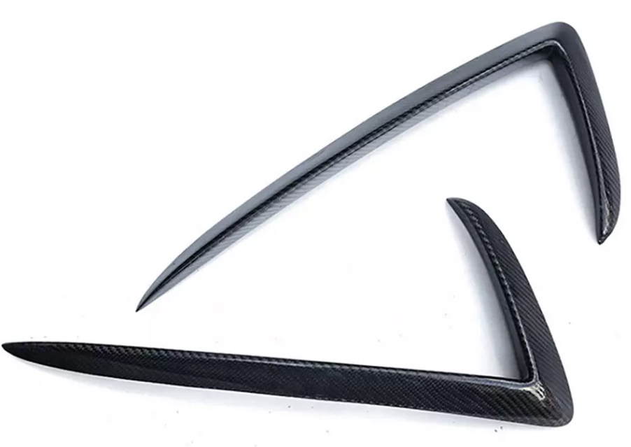Tesla Model 3 Carbon Fiber Fog light Canards