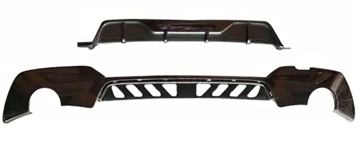 BMW Carbon Fiber MP Dual Exhaust Diffuser (G20)