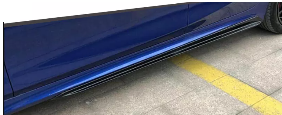 BMW Carbon Fiber MP Style Side Skirts Extensions (G20)