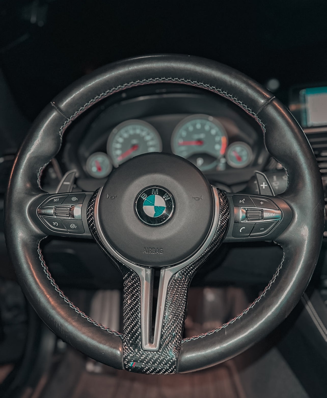 BMW Carbon Fiber Steering Wheel