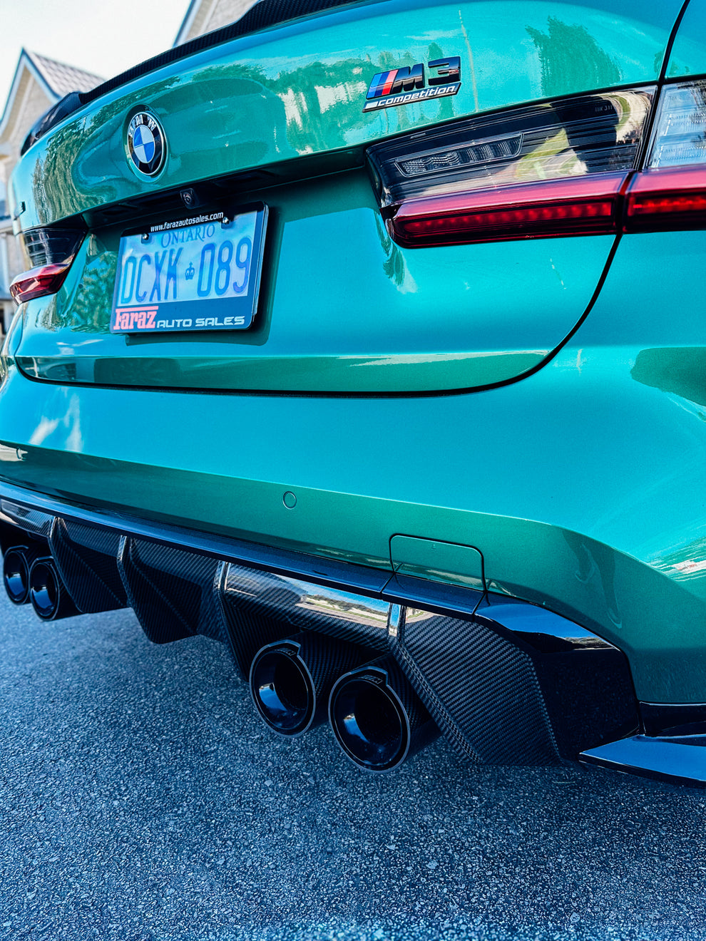 BMW Carbon Fiber M Performance Edition Exhaust Tip (G80/G82) – Fiber ...