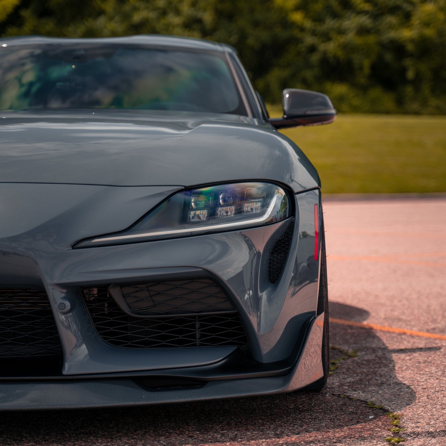 GR Supra MkV Carbon Fiber Mirror Caps