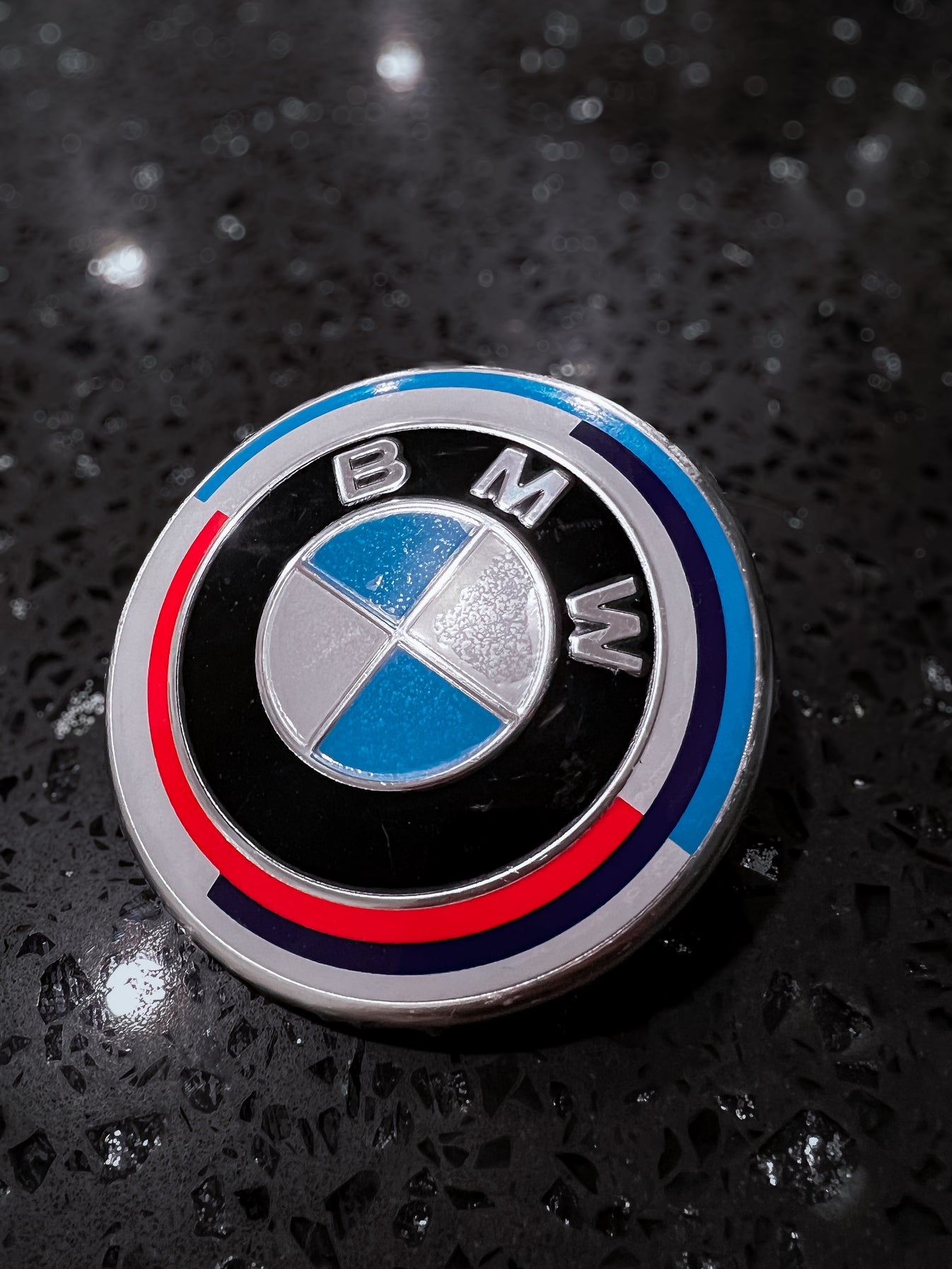 BMW M 50th Anniversary Badges (Full Set) – Fiber Imprints