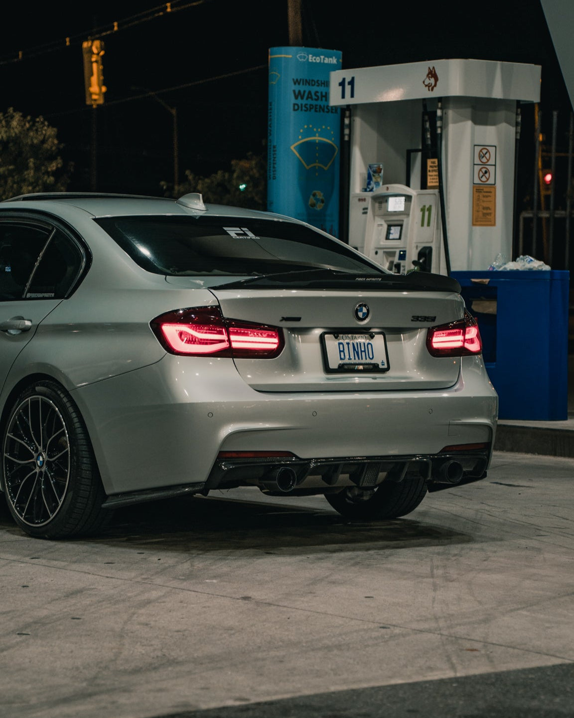 F30 335i Carbon Fiber Diffuser