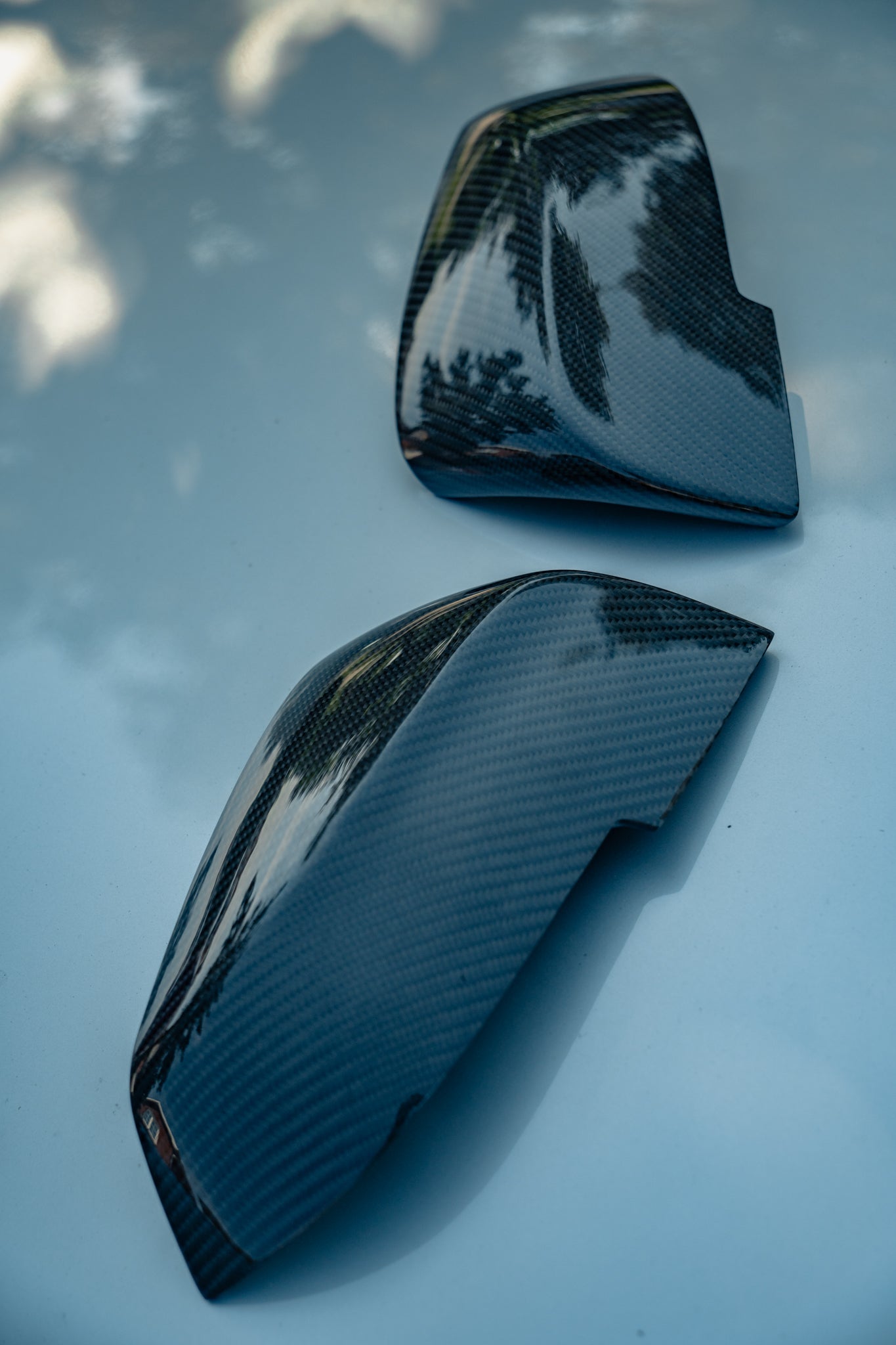 Carbon Fiber Mirror Caps for BMW F30