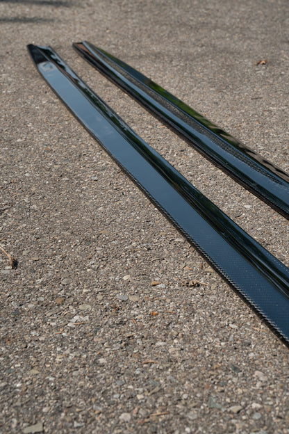 Carbon Fiber CMST Style Side Skirts Extensions | G20 Pre LCI | G20 LCI