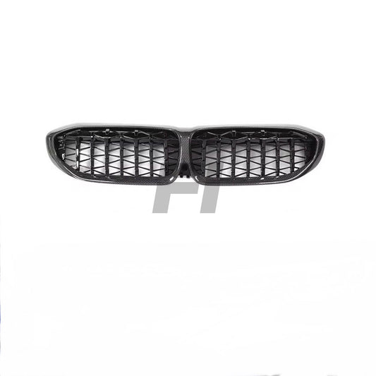 Carbon Fiber Diamond Front Grille | G20 M340i |  G20 330i | Pre LCI |