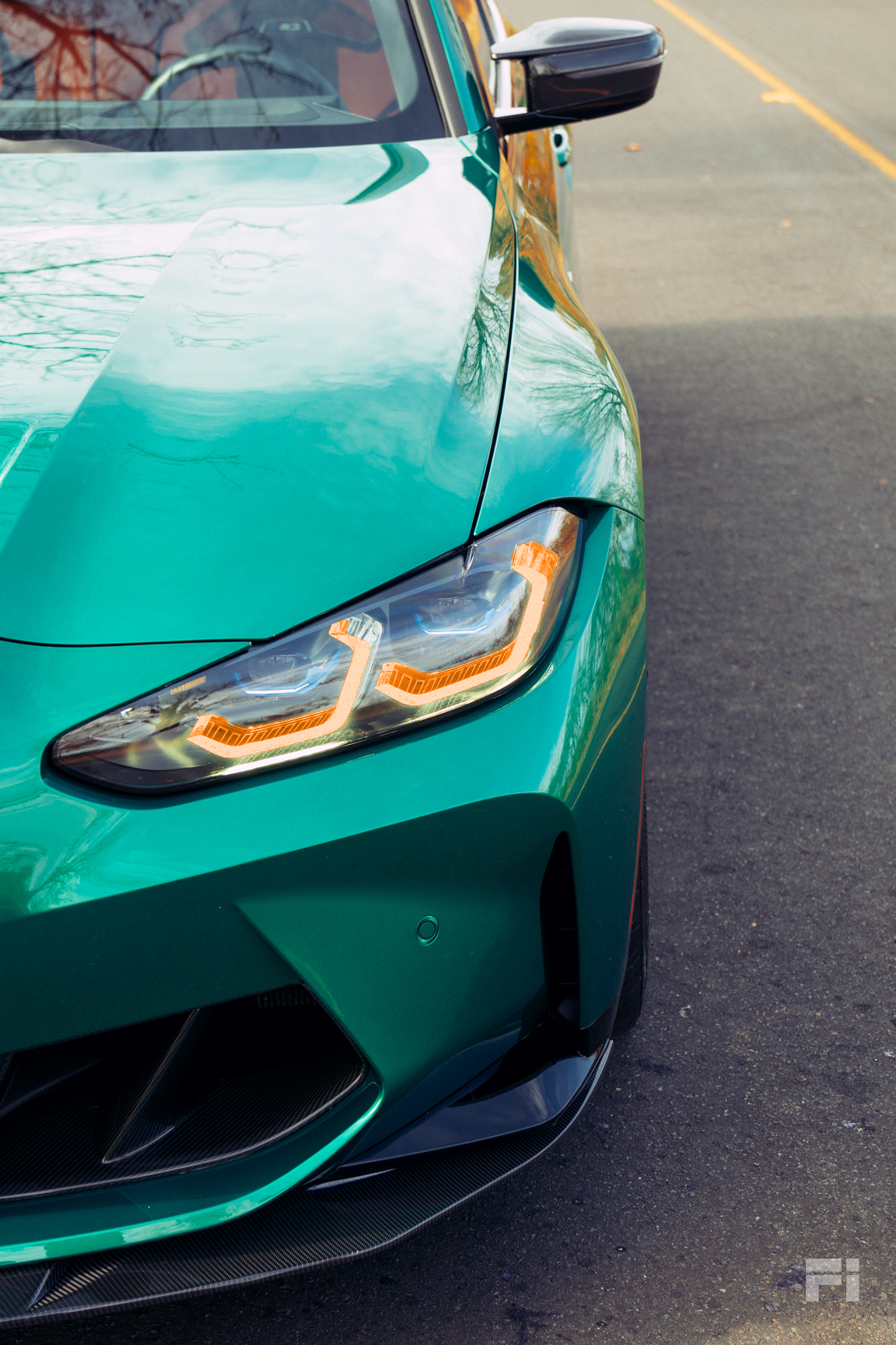 BMW G80 M3 Amber DRL
