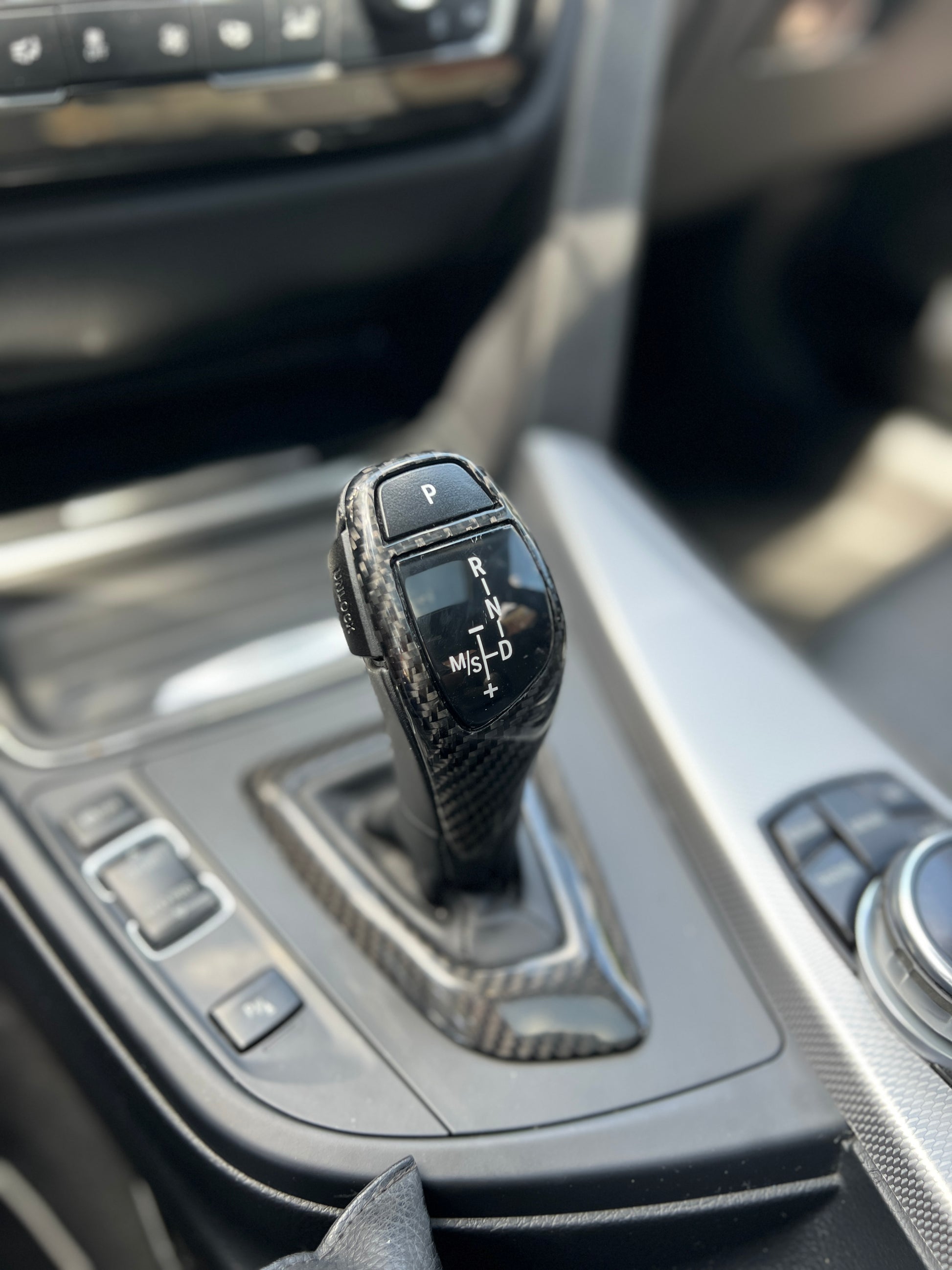 bmw gear shifter BMW Carbon Fiber Gear Select