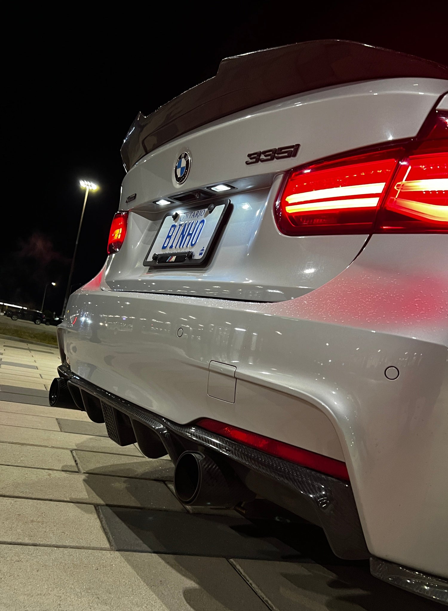 BMW Carbon Fiber Diffuser 335 340