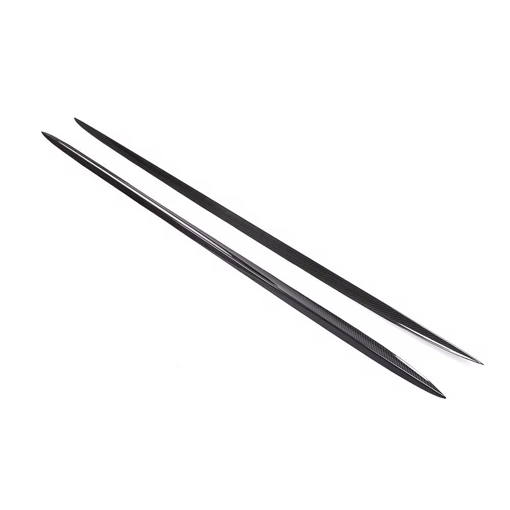 Carbon Fiber Side Skirts Extensions | CLS 63 AMG | W218 Facelift |