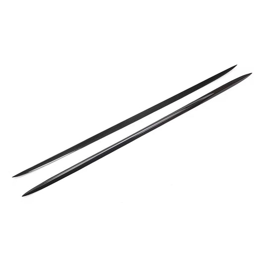 Carbon Fiber Side Skirts Extensions | CLS 63 AMG | W218 Facelift |