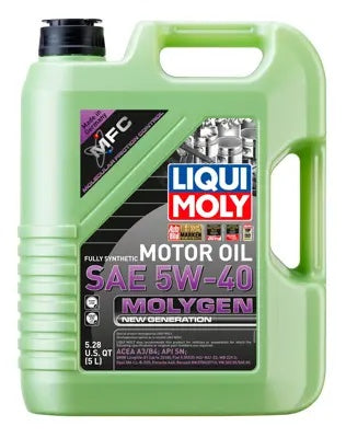Liqui Moly Molygen Motor Oil 5W40 Full Synthetic 5L