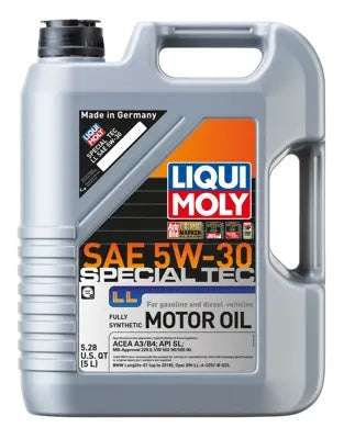 Liqui Moly Special Tec LL Motor Oil 5W30 Full Synthetic 5L