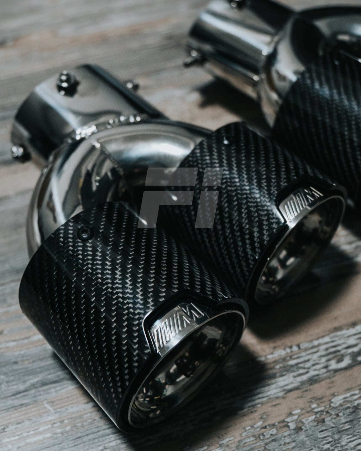 M340 Carbon Fiber Exhaust Tips