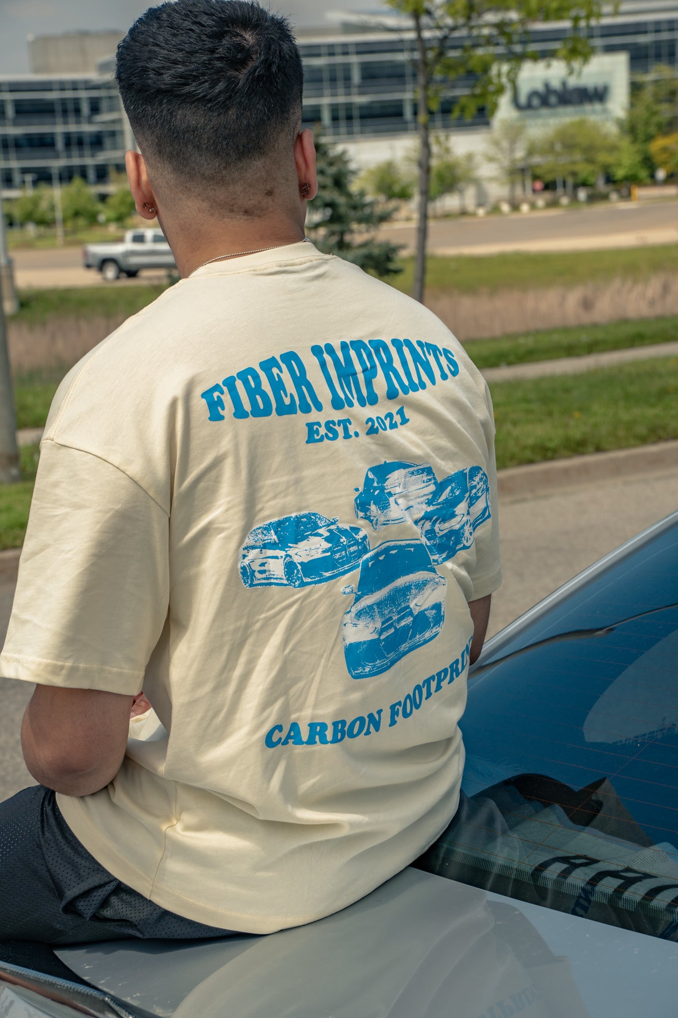 Fiber Imprints "BMW Lifestyle" T Shirt | Blue