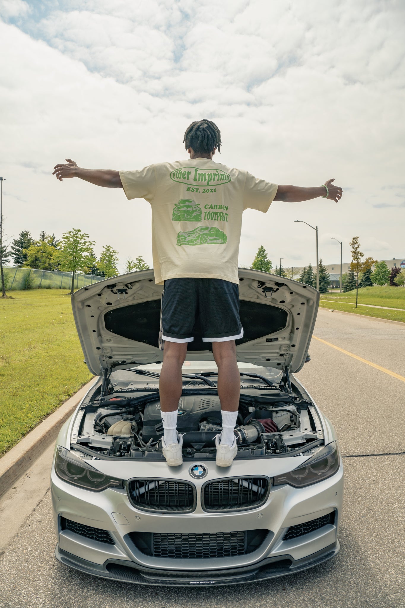 Fiber Imprints "BMW Lifestyle" T Shirt | Green