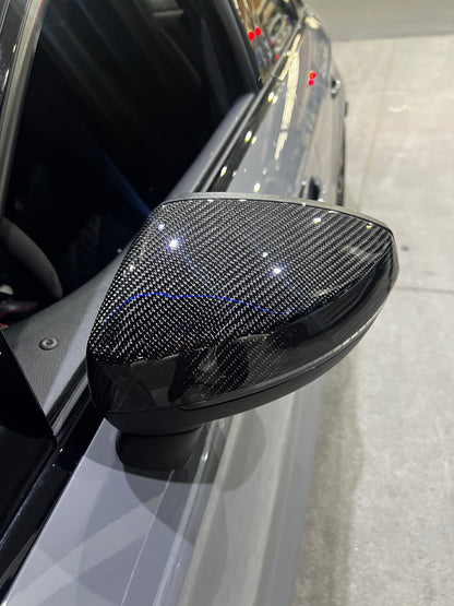 Audi Carbon Fiber Mirror Caps  (A3/S3/Rs3) 8v