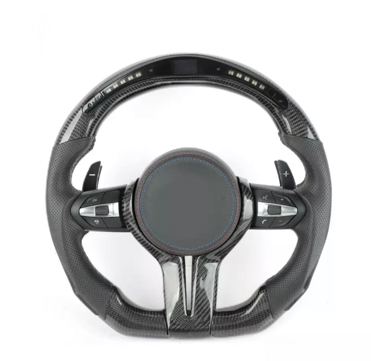 BMW Carbon Fiber Steering Wheel With Shift Lights