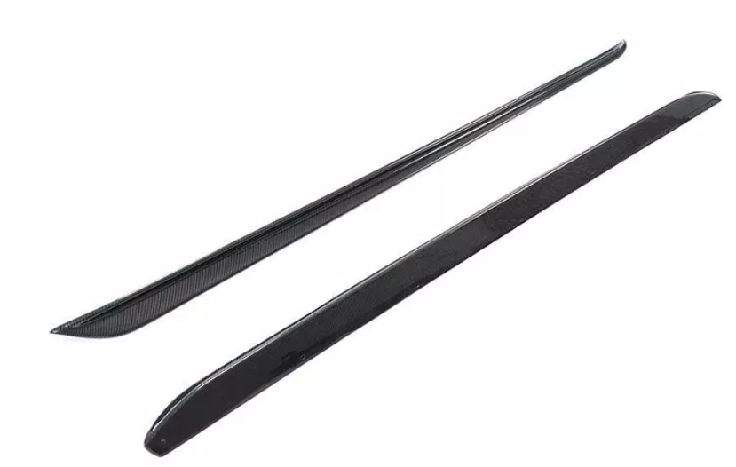 BMW Carbon Fiber MP Style Side Skirts Extensions (G20)