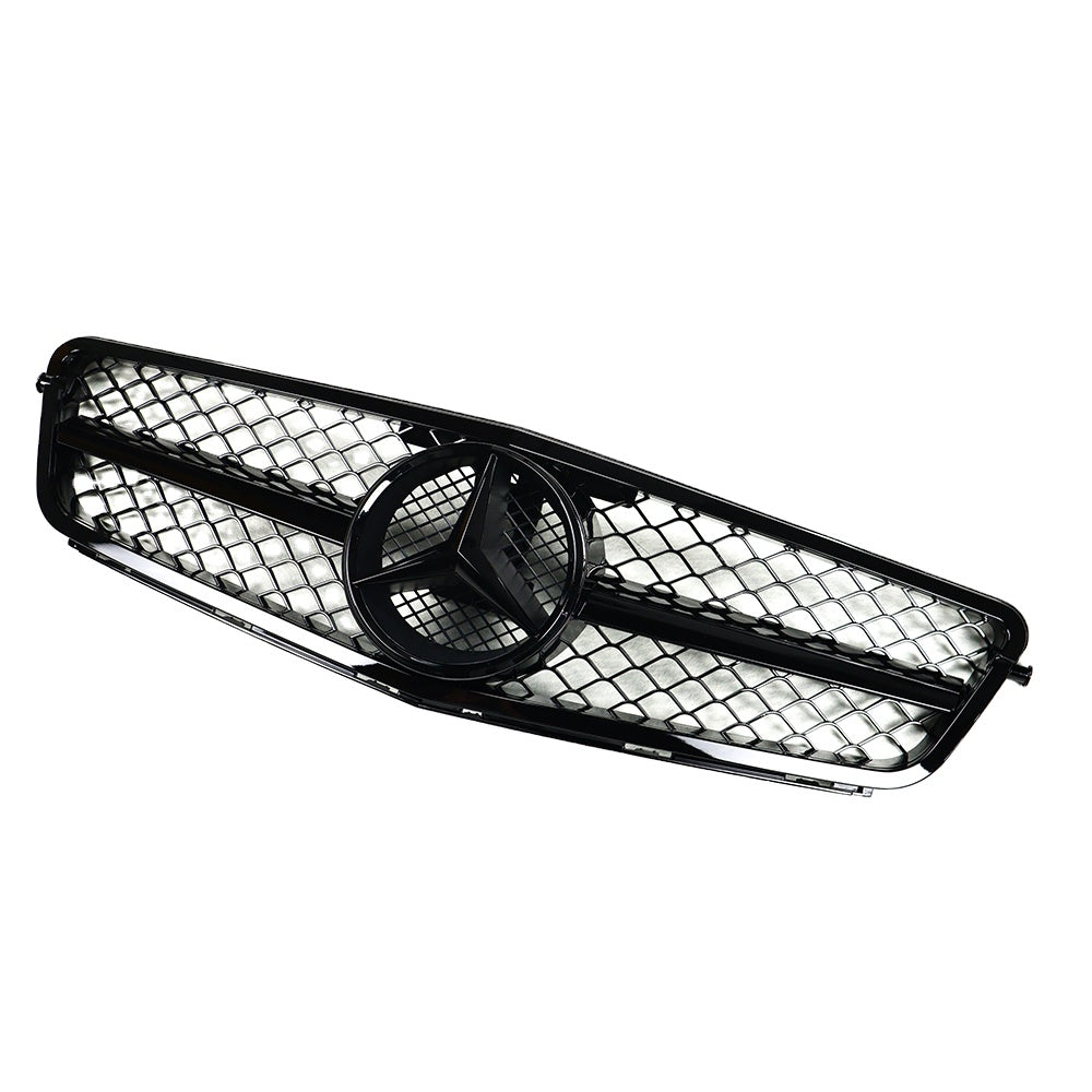 Mercedes-Benz Gloss Black AMG Front Grille(W204)