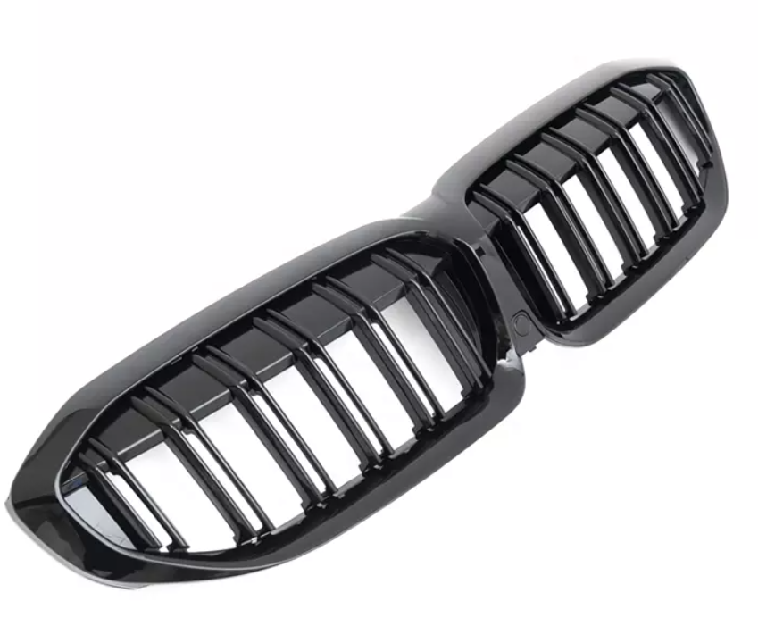 BMW Double Slatted Gloss Black Front Grille (G20)